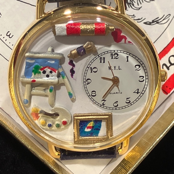 What a fun wristwatch! Perfect for the artist in all of us. - Picture 1 of 5